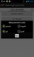 Child-Pugh score screenshot 5