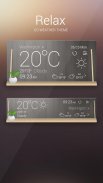 RELAX THEME GO WEATHER EX screenshot 1