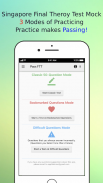 Pass FTT - Singapore Final Theory Test Mock screenshot 0