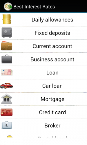 Deposits and loans screenshot 1