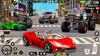 Police Monster Truck Car Games screenshot 5