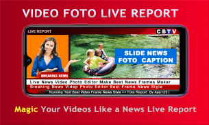 Breaking News Video Maker screenshot 1