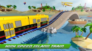 Island Train Cargo Transport Simulator 2020 screenshot 2