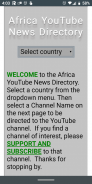 Africa YouTube News Directory screenshot 0