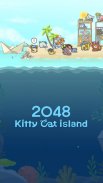 2048 Kitty Cat Island screenshot 12