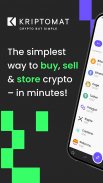 Kriptomat - The easiest way to buy and own Bitcoin screenshot 1