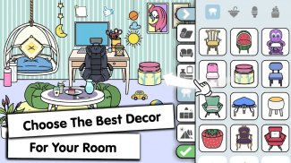 Permainan Hiasan Rumah Tizi screenshot 1