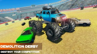 6x6 Monster Truck Demolition Derby: Stunt Car Race screenshot 4