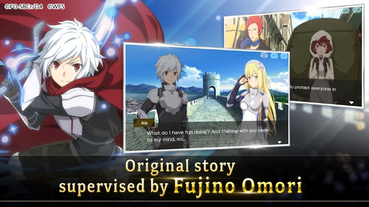 DanMachi: Novo jogo mobile será lançado em 2023