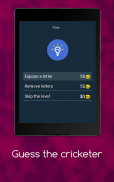 Guess the cricketer:Trivia app screenshot 12