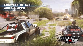 Steel Rage: Mech Cars PvP War screenshot 0