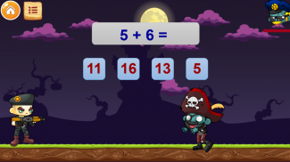 Zombies Math screenshot 3