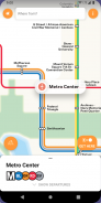 Washington DC Metro Route Map screenshot 15