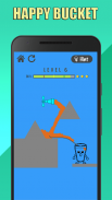 Happy Bucket Swipe Lines - New screenshot 4