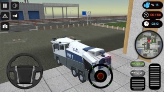 Polizei Aufstands-LKW Sim screenshot 1