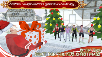 Santa Christmas Gift Delivery Game screenshot 0