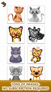 Cats Pixel Art Coloring Book screenshot 0