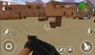 Commando Gun Strike OPS: Critical Action Free Game screenshot 1