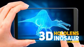 HoloLens Dinosaurs park 3d hologram PRANK GAME screenshot 1