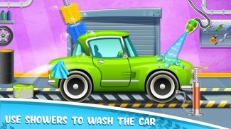 儿童洗车沙龙和服务车库 screenshot 0
