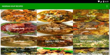 Nigerian Soup Recipes screenshot 0