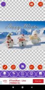 Happy Winter Wishes: Greetings, Photo Frames, GIF screenshot 1