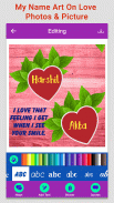 My Name Art On Love Photos screenshot 2