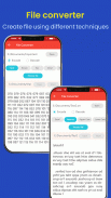 Text, Number, Binary, ASCII Co screenshot 2