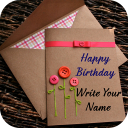 Name on Birthday Card