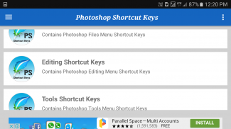 Photoshop Shortcut Keys screenshot 4