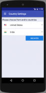 Remittance Exchange Rates screenshot 2