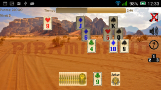 Piramidroid. jogo de cartas. screenshot 11
