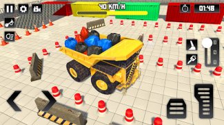 Dump Truck Parking Games screenshot 0