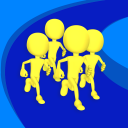 Crowd Runners Icon