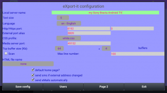 eXportitWeb filesharing & blog screenshot 13