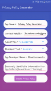 App Privacy Policy Generator screenshot 2