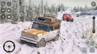 Mud Truck Driving Snow Game screenshot 0