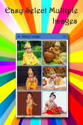 Krishna Video Maker- Bal Krishna Photo Video Maker screenshot 1