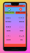 choose glasses by face shapes screenshot 1