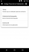 CFF - Código Fiscal de la Fede screenshot 5