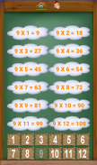 multiplication table screenshot 4