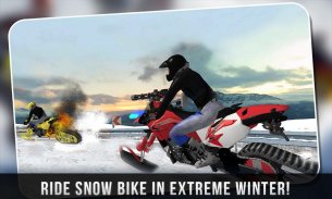 Snow Bike Rider Racing Fever screenshot 3