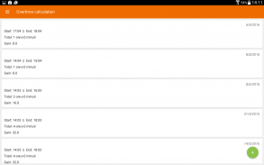 Overtime calculation screenshot 8