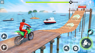 Permainan Cross : Motor Balap screenshot 3