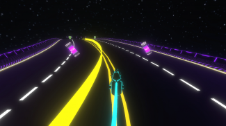 Neon Race - Light Bike Race screenshot 1