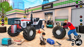 Smart Tractor Farming Game screenshot 0