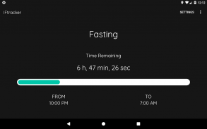 IFtracker - Intermittent Fasti screenshot 1