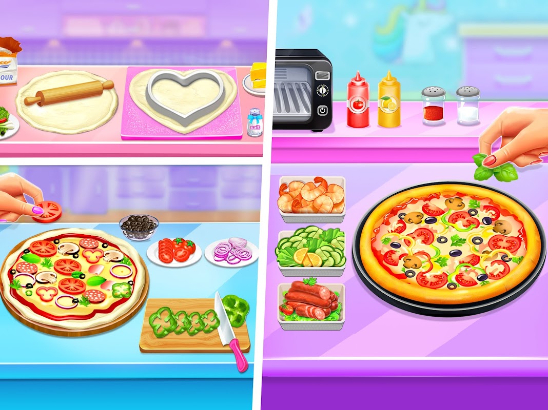 Pizza Simulator 3D : Food Baking Cooking Games APK for Android - Download