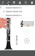 3D Clarinet Fingering Chart screenshot 4