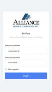 AllianceHCM MyPay screenshot 0